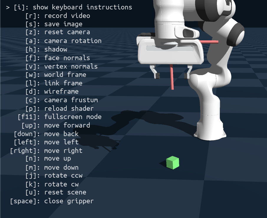 查看器覆盖层显示键盘说明，包括插件按键绑定